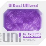 Tenga UNI Amethyst - Masturbator Sleeve & Fingerhülle, Größe: UNI, Farbe: violett