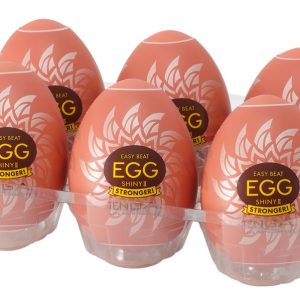 Tenga Masturbator Egg Shiny II Stronger - 6er Pack