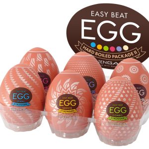 Tenga Egg Stronger Masturbatoren Set - 6 Stück