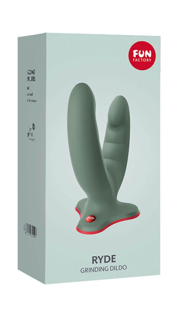 Fun Factory Ryde Flexibler Doppeldildo in Schwarz