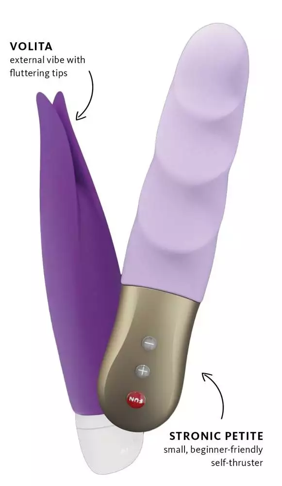 Fun Factory Toy-Set All About Your Clit - Premium-Toys Volita & Stronic Petite