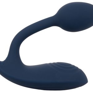 Sweet Smile RC Bendable Panty Vibrator - 10 Vibrationsmodi, biegsam, wasserdicht - Schwarz