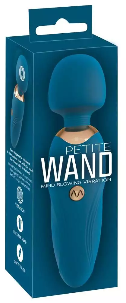 You2Toys Petite Wand Massagestab – Flexibler Massagekopf, 10 Vibrationsmodi, USB-aufladbar, Silikon, Trendfarbe