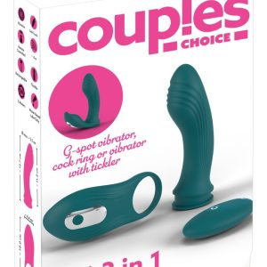 Couples Choice RC 3-in-1 Vibrator Set