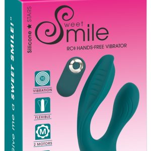 Sweet Smile Doppelvibrator - RC Hands-free Vibrator für intensive Dual-Stimulation