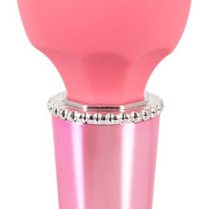 You2Toys Mini Wand Berry Massagestab - Sorbet-Farbe, Metallic-Optik, Glitzerstein