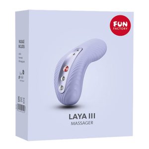 Fun Factory Laya III - Auflegevibrator, wasserdicht, 10,8 cm, silikon, schwarz