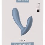 SVAKOM - Erica Panty-Vibrator, wiederaufladbar, wasserdicht, ergonomisches Design, 11 Vibrationsmodi, App-Steuerung