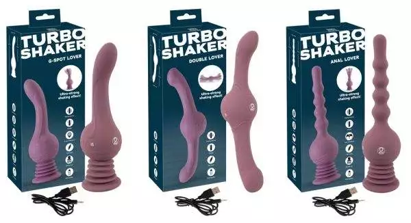 Turbo Shaker Topseller Sparpaket - G-Spot Lover, Double Lover, Anal Lover Turbo Shaker Topseller Sparpaket - G-Spot Lover, Double Lover, Anal Lover