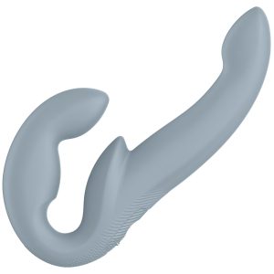 Fun Factory Share Vibe Pro - Doppeldildo mit Vibration, 11,3 cm/14 cm, Silikon, schwarz