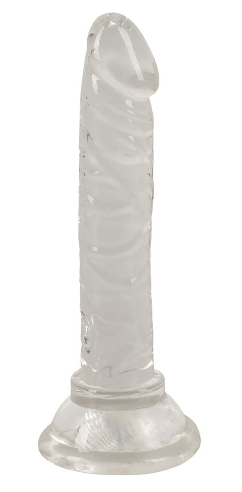 Magic Shiver Transparenter Penis-Dildo 15 cm Ø 2,5 cm - Naturistisch & stimulierend