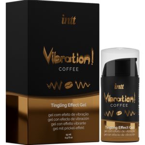 Intt Vibration Coffee Gel 15 ml, Kaffeearoma - Amazonasregion - Tingling Effect