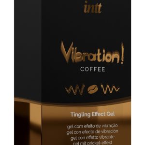 Intt Vibration Coffee Gel 15 ml, Kaffeearoma - Amazonasregion - Tingling Effect