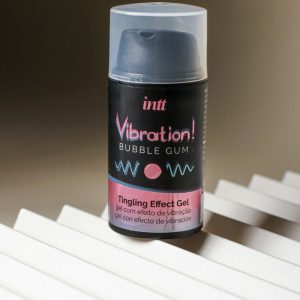 Intt Tingling Effect Vibration Gel - Bubble Gum, 15 ml