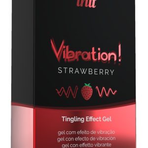 intt Tingling Effect Erdbeer Vibrationsgel 15ml