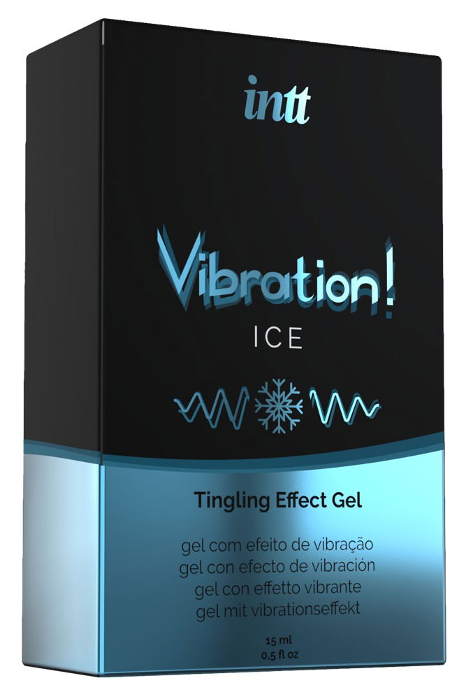 intt Vibrierendes Ice Gel mit Minz-Aroma - 15 ml