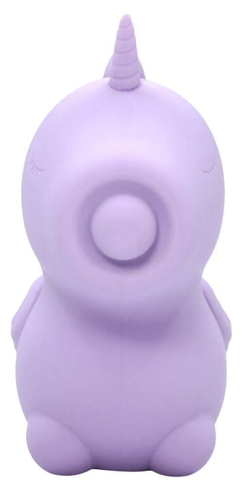 Unihorn Auflegevibrator "Karma Lilac" - Deluxe Doppelmotor, 10 Vibrationsmodi, USB Wiederaufladbar, Silikon, 9 cm x 9 cm x 4 cm, Lila