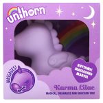 Unihorn Auflegevibrator "Karma Lilac" - Deluxe Doppelmotor, 10 Vibrationsmodi, USB Wiederaufladbar, Silikon, 9 cm x 9 cm x 4 cm, Lila