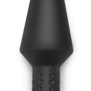 b-Vibe Rimming XL Analvibrator mit Massageperlen - Rot-Black