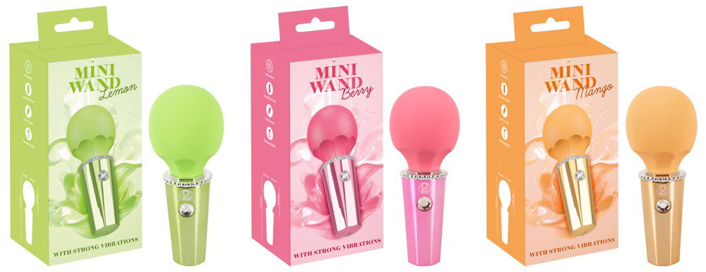 You2Toys Sorbet Mini Wand Set - Lemon, Mango, Berry