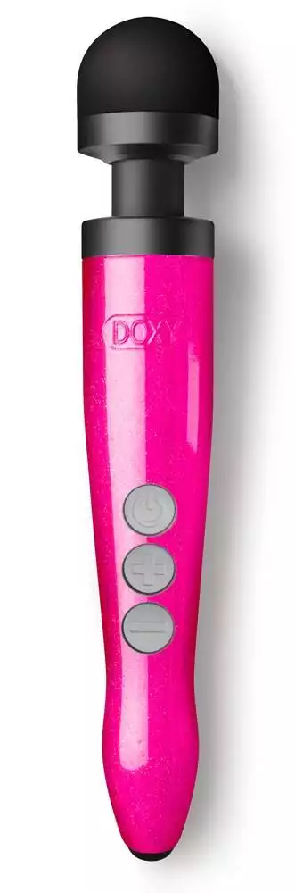 DOXY Massager Die Cast 3R - Handlicher Kraftprotz aus UK, schwarz DOXY Massager Die Cast 3R - Handlicher Kraftprotz aus UK, schwarz