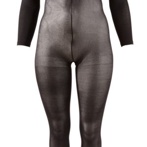 NO:XQSE Catsuit ouvert - Aufregend transparenter Langarm-Catsuit XL/2XL