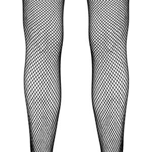 Cottelli LEGWEAR - Spitzen Netzstrümpfe M