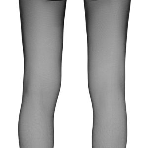 Cottelli LEGWEAR - Ouvert Strumpfhose mit Spitze S/M