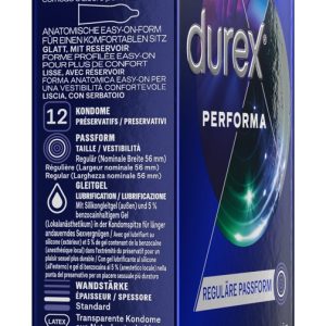 Durex Performa - Kondome für längeres Vergnügen (12 Stück)