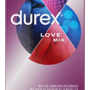 Durex Love Mix - 18 Kondome in 5 Sorten, Größe XL