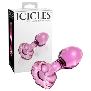 Icicles Analplug - Blütenstopper, handgefertigt