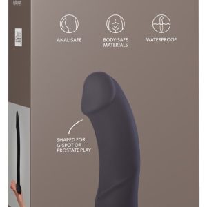 Großer Naturdildo "THE BOSS" - 18 cm - Silikon - Stimulationsintensiv - Mit Saugfuß - Harnesstauglich