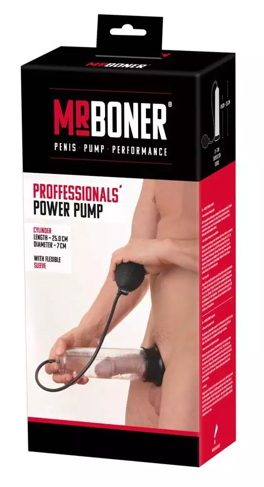 Mister Boner - Power Pump mit Messskala