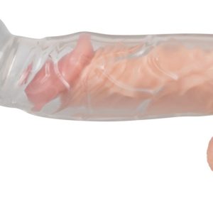 Crystal Clear Penis Sleeve - Transparente Verlängerung und Unterstützung