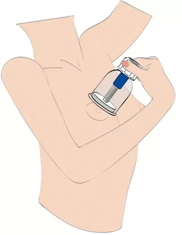 You2Toys Nippelsauger - Saugende Lust! (70 Zeichen) Transparent/Weiß/Blau