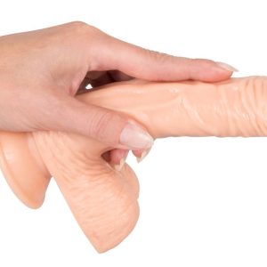 European Lover Flexi - Biegsamer Dildo mit Saugfuß