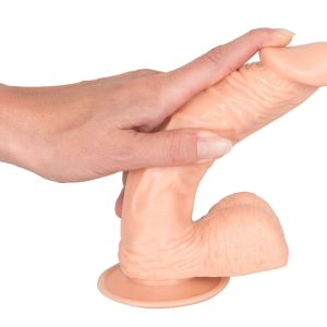 European Lover Flexi - Biegsamer Dildo mit Saugfuß