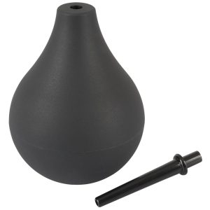 Black Velvets Anal Kit - Analdusche & 3 Plugs mit Schmucksteinen