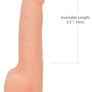 Naked Addiction Naturdildo mit Vibrobullet