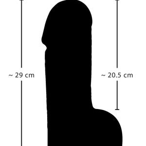 Realistixxx Real Giant - Flexibler Naturdildo mit Standhoden, XXL-Maße (70 Zeichen)