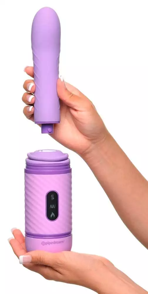 Fantasy For Her Love Thrust-Her - Vibrator mit Stoß- und Heizfunktion lila, schwarz Fantasy For Her Love Thrust-Her - Vibrator mit Stoß- und Heizfunktion lila, schwarz