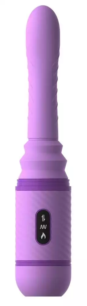 Fantasy For Her Love Thrust-Her - Vibrator mit Stoß- und Heizfunktion lila, schwarz Fantasy For Her Love Thrust-Her - Vibrator mit Stoß- und Heizfunktion lila, schwarz