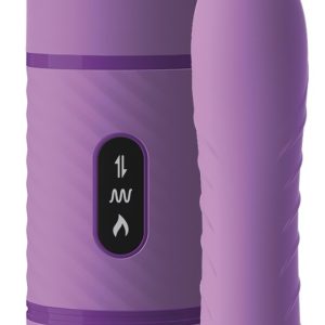 Fantasy For Her Love Thrust-Her - Vibrator mit Stoß- und Heizfunktion lila, schwarz