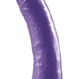 Dillio Schulterträger Harness mit Naturdildo Lila/Schwarz