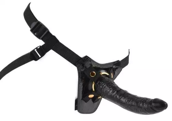 Fetish Fantasy Gold - Verstellbarer Strap-On mit Dildo