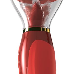 Fantasy For Her - Ultimate Pleasure Holi: 3-in-1 Vibrator rot/gold