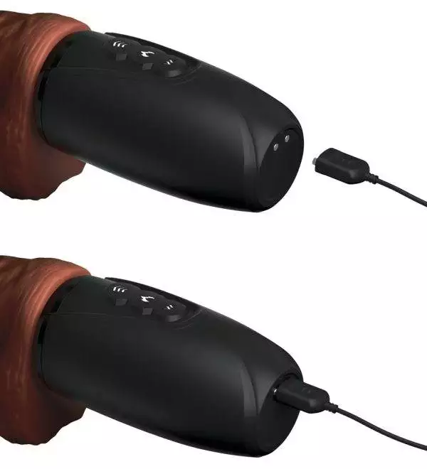 King Cock Plus - Thrusting Cock 7,5" mit Wärmefunktion