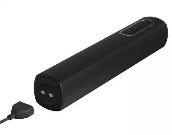 Anal Fantasy Elite - Auto-Throb Inflatable Plug, aufpumpbarer Analvibrator Schwarz