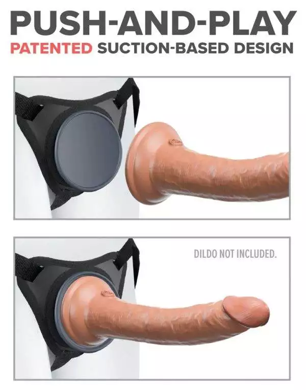 Body Dock Elite Harness - Komfortabler Umschnallgurt mit Silikon-Andockplatte Body Dock Elite Harness - Komfortabler Umschnallgurt mit Silikon-Andockplatte