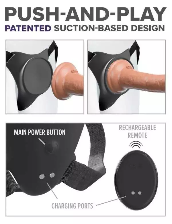 Body Dock G-Sport Pro Harness - Komfortabler Umschnallgurt mit Vibration Body Dock G-Sport Pro Harness - Komfortabler Umschnallgurt mit Vibration